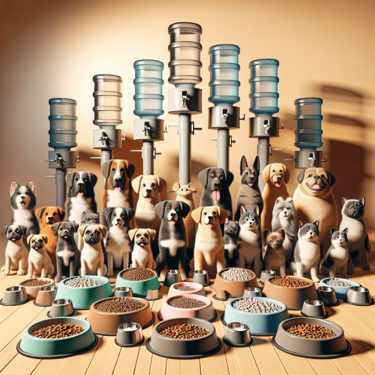 Feeding Bowls and Water Stations for Rescue Dogs