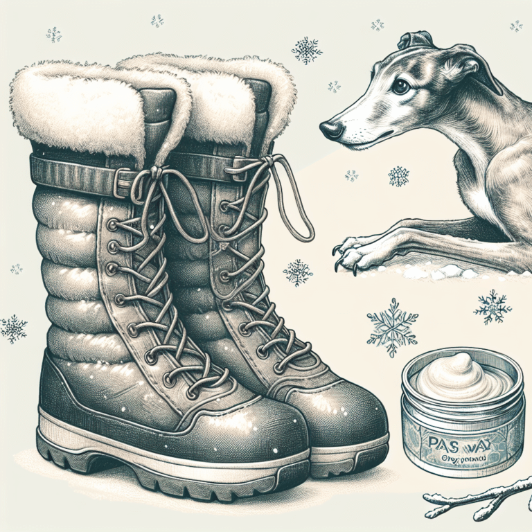 Winter Boots and Paw Protection for Greyhounds