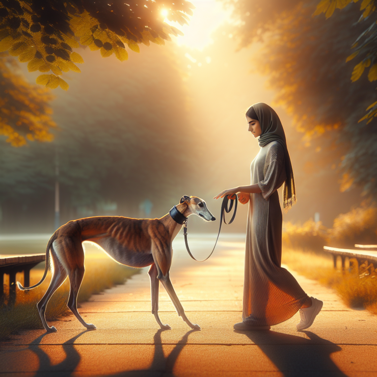 Teach Your Greyhound to Walk Calmly
