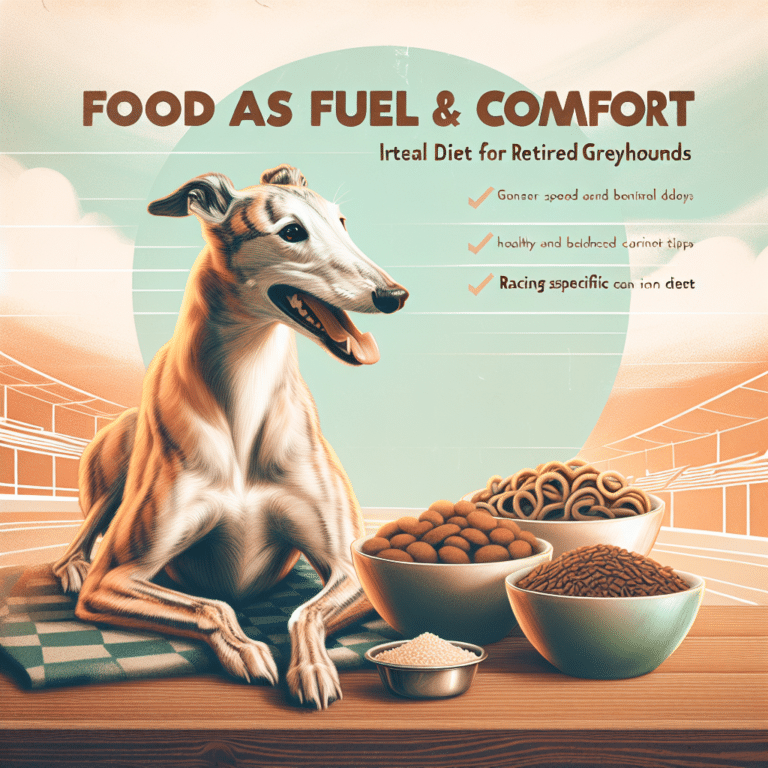 Food as Fuel & Comfort: Ideal Diet Tips for Retired Greyhounds"

"From Racecourse to Retirement: A Diet Plan for Your Greyhound