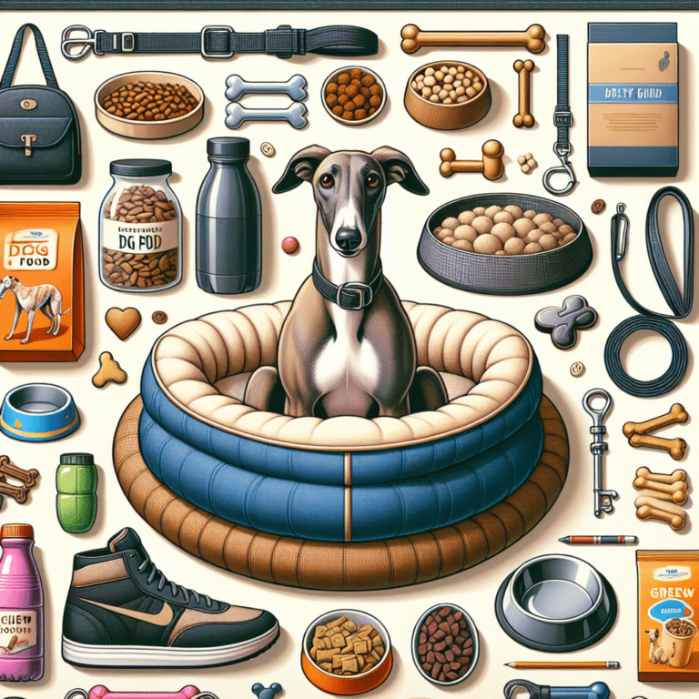 Recommended Supplies for First-Time Greyhound Owners".