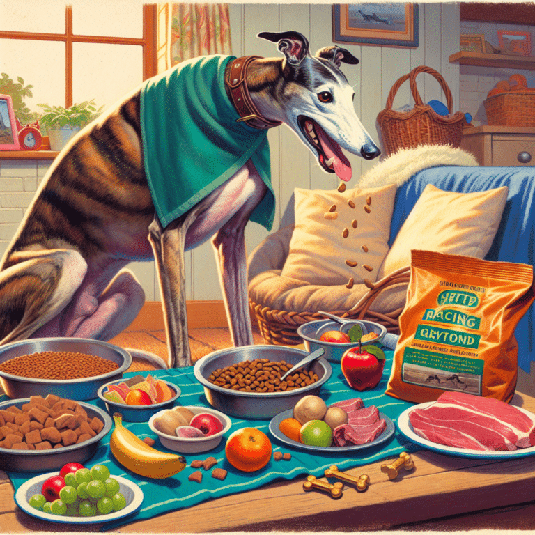 The Ideal Diet for Retired Racing Greyhounds