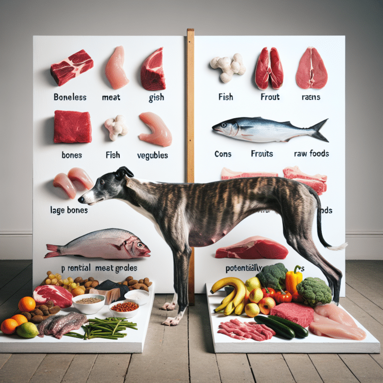 Starting Your Greyhound on a Raw Diet: Pros and Cons