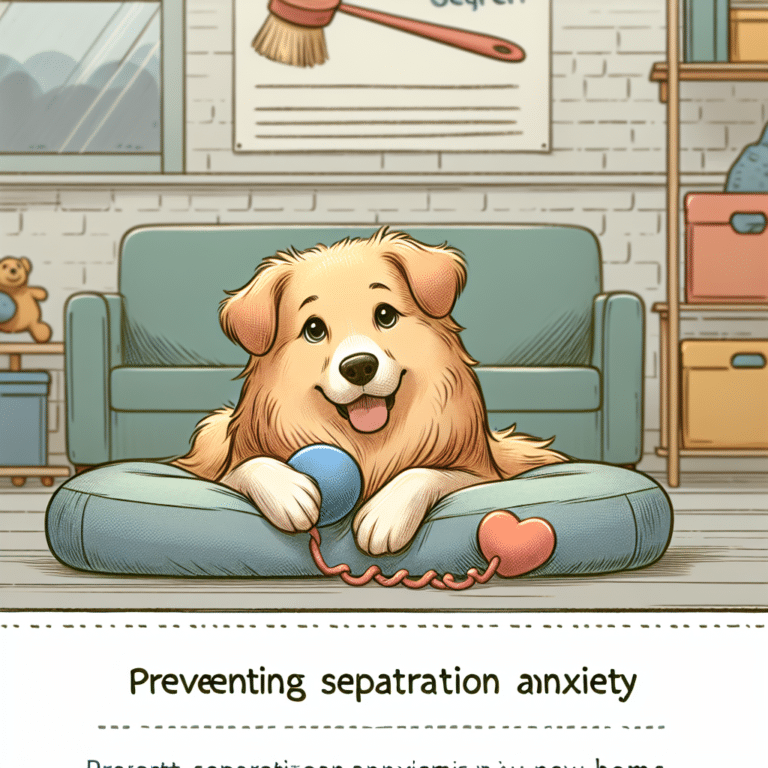 Preventing Separation Anxiety in Rescue Dogs