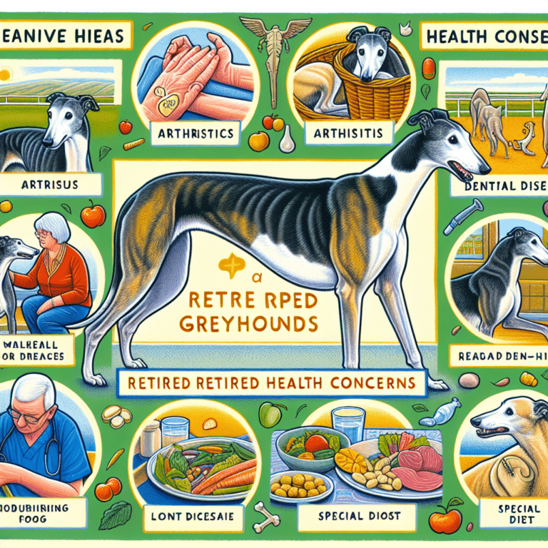 The Top Health Concerns for Retired Greyhounds and What to Feed Them