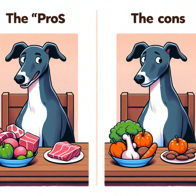 Starting Your Greyhound on a Raw Diet: Pros and Cons